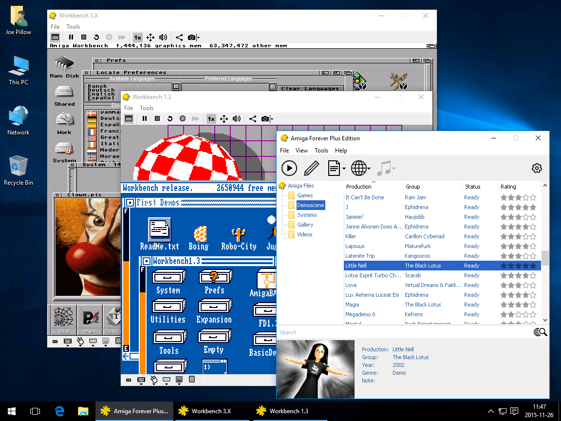 amiga emulator games mac